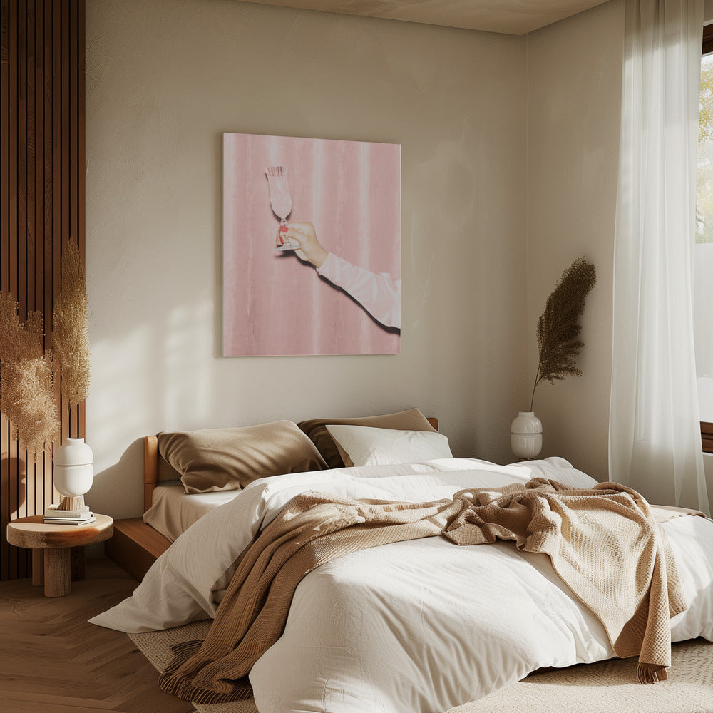 Here's To Pink 02 | Canvas
