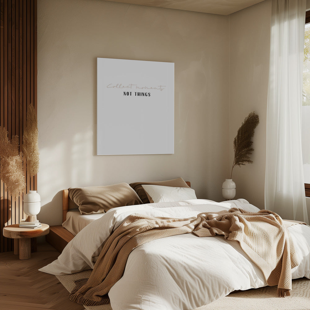 Moments Over Things | Canvas