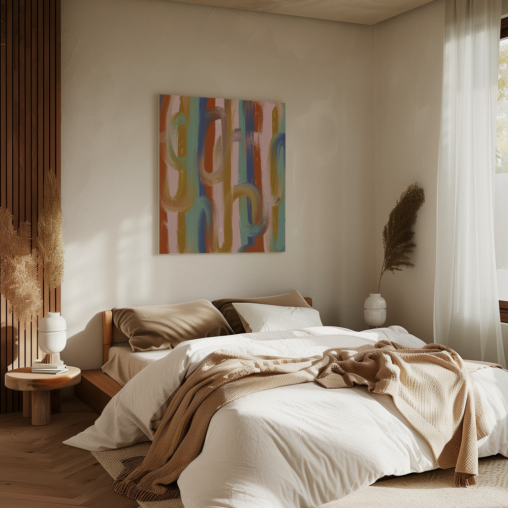 Flowing Hues Harmony | Canvas