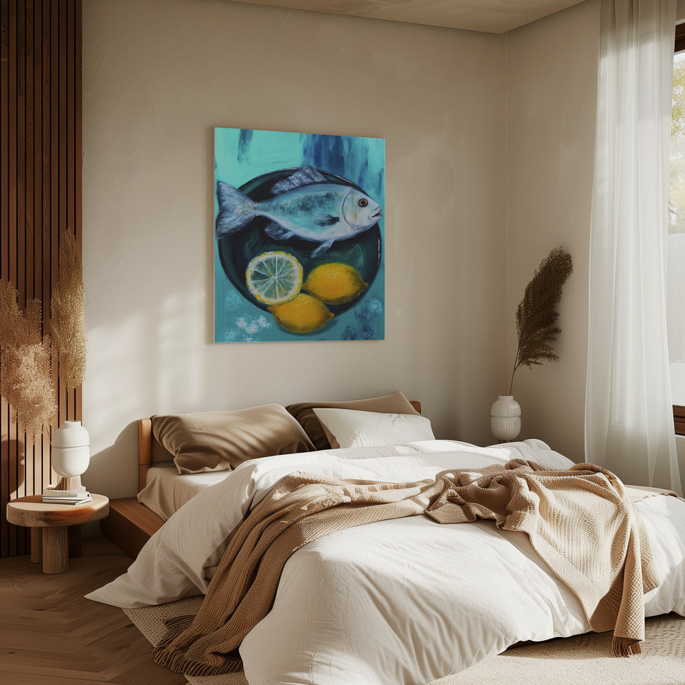 Ocean&#039;s Citrus Feast | Canvas