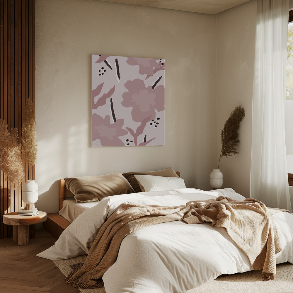 Flowers Red | Canvas