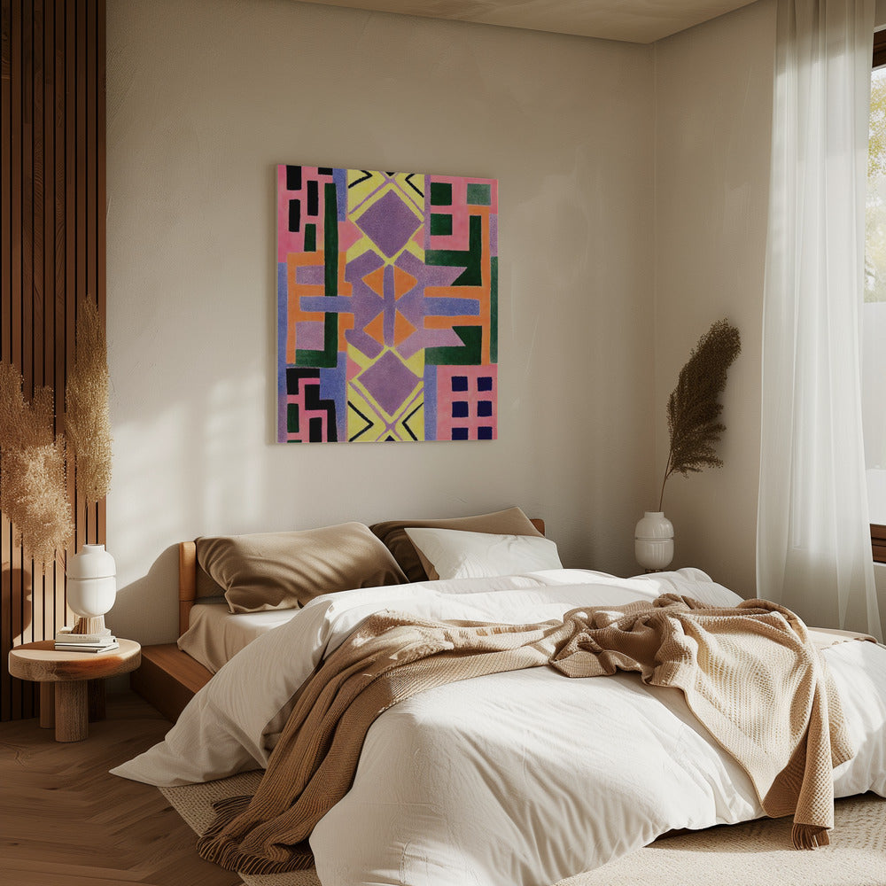 Vibrant Geometry | Canvas