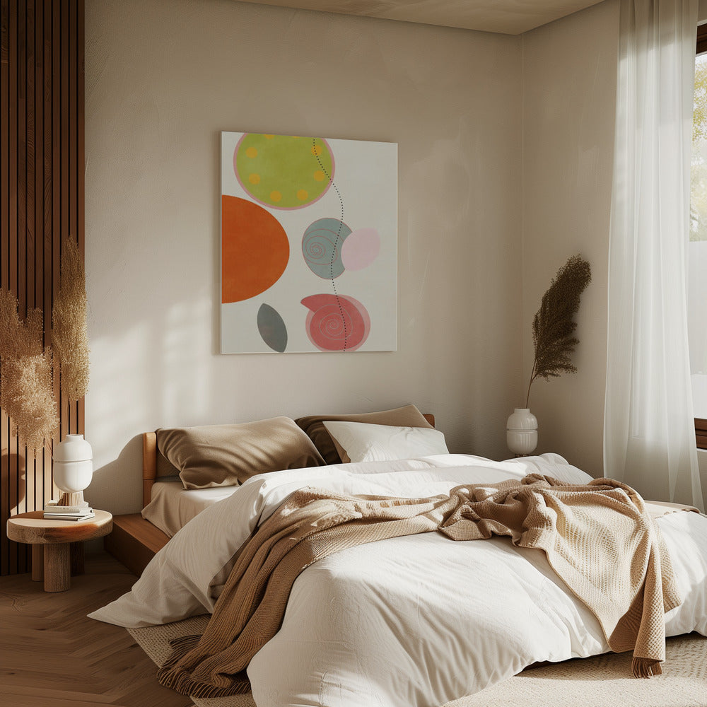 Friendly Colors Hilma 1 | Canvas