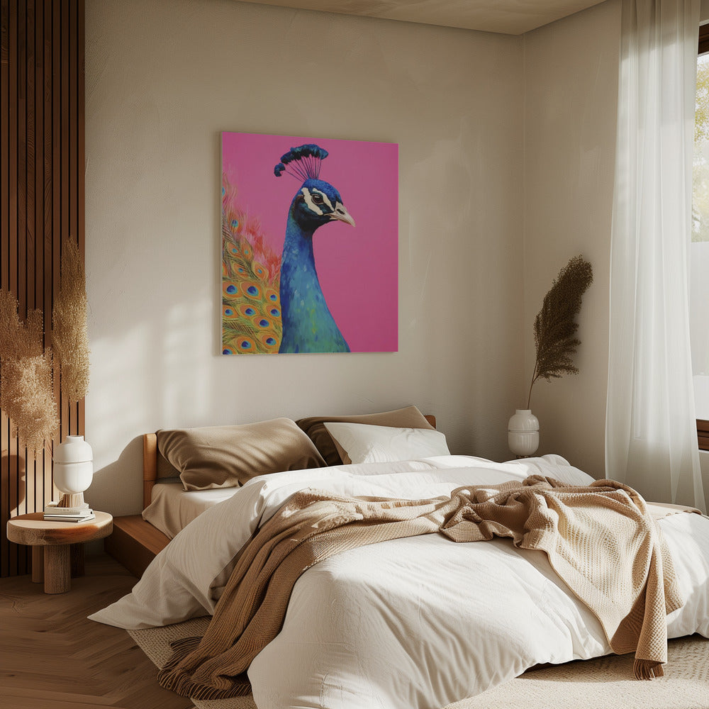 Peacock&#039;s Vibrance | Canvas