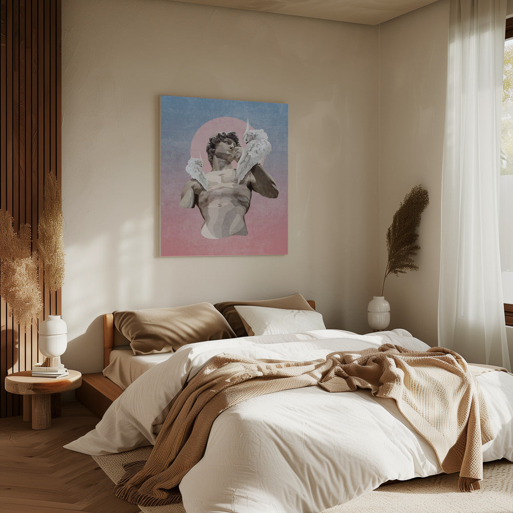 Stone and Feathers | Canvas