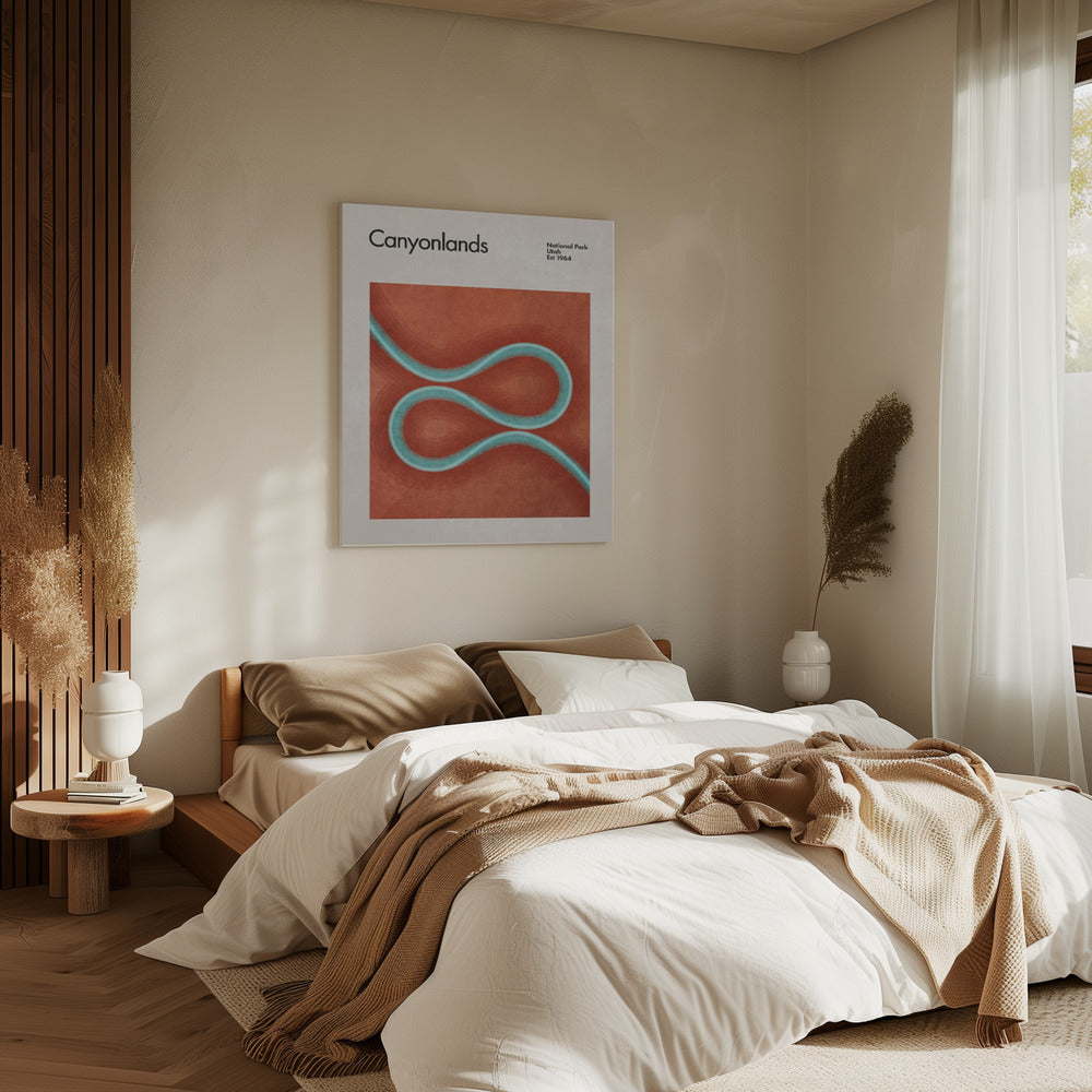 Winding River Paths | Canvas