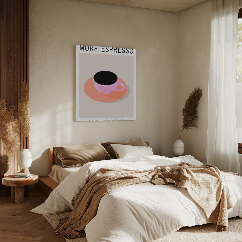 More Espresso Less Depresso | Canvas
