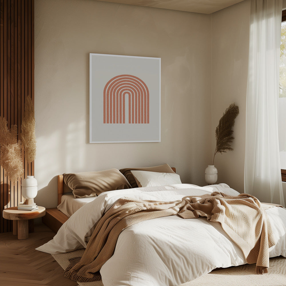 Retro Arch Lines | Canvas