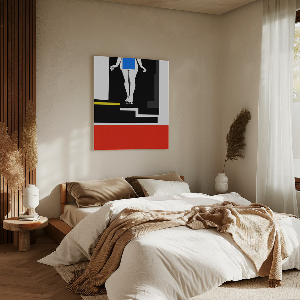 Photo Collage Lady No3 | Canvas