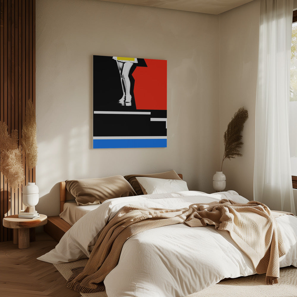 Photo Collage Lady No2 | Canvas