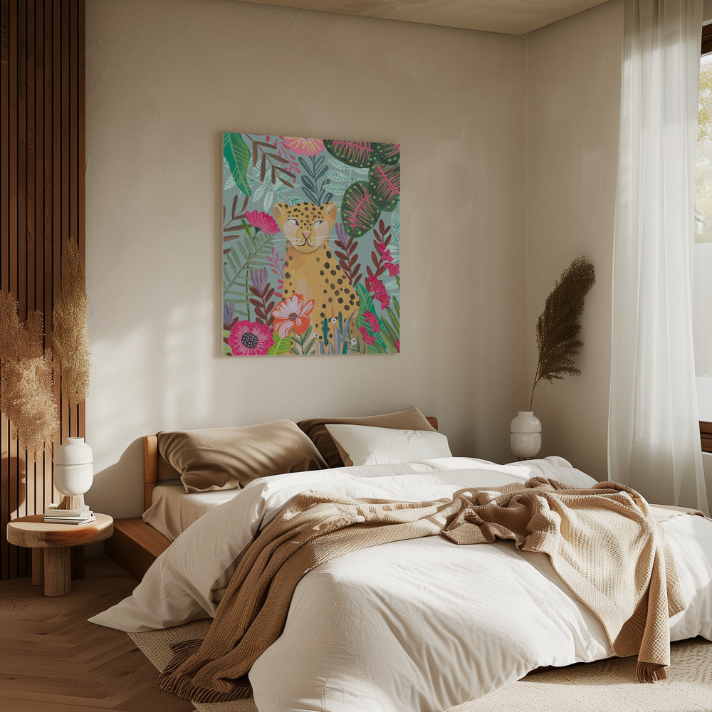 Leopard in the Jungle | Canvas