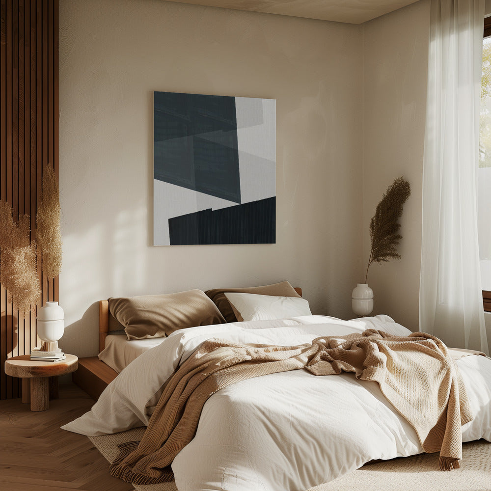 Jagged Edge Abstract 2 | Canvas