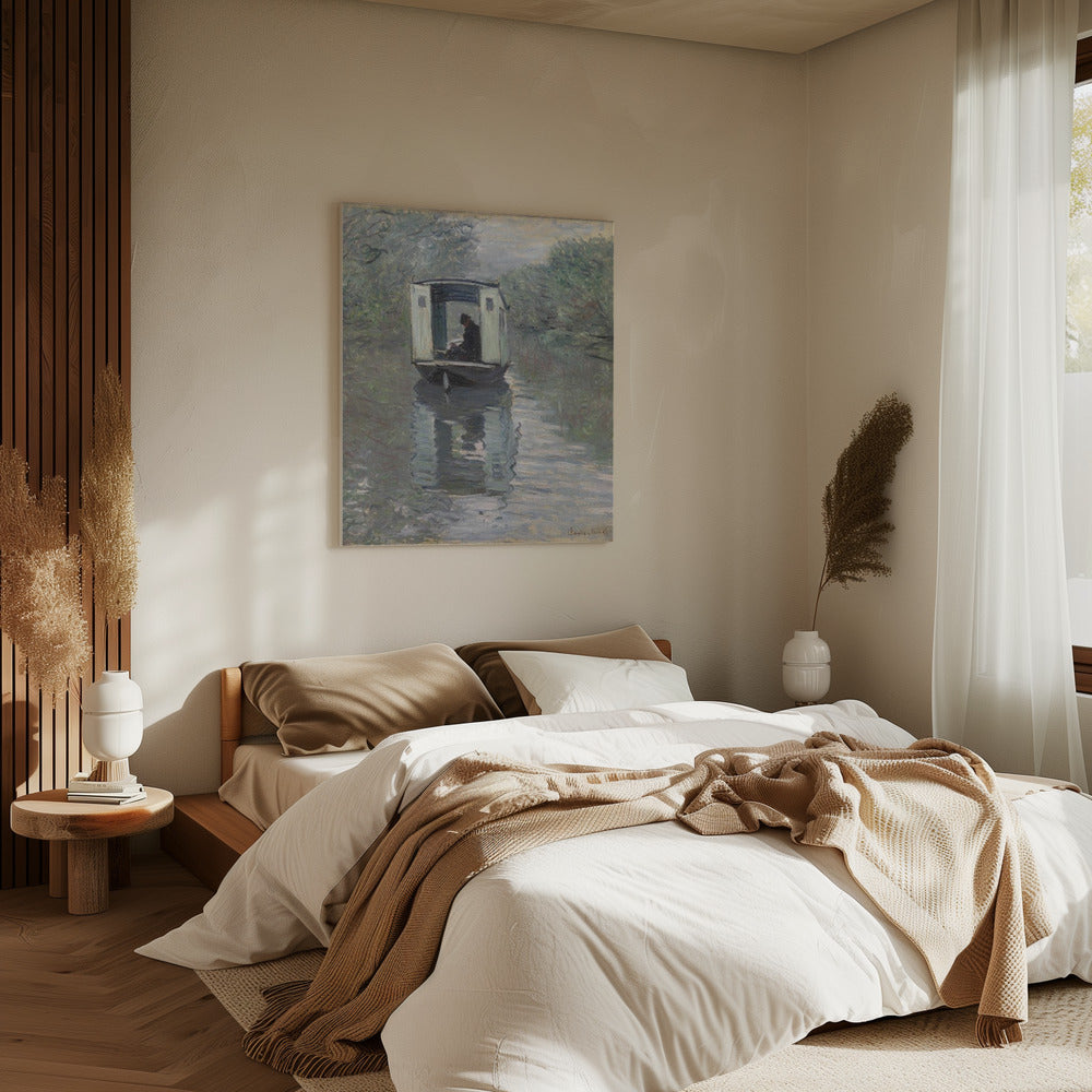 The Studio Boat (le Bateau Atelier) | Canvas