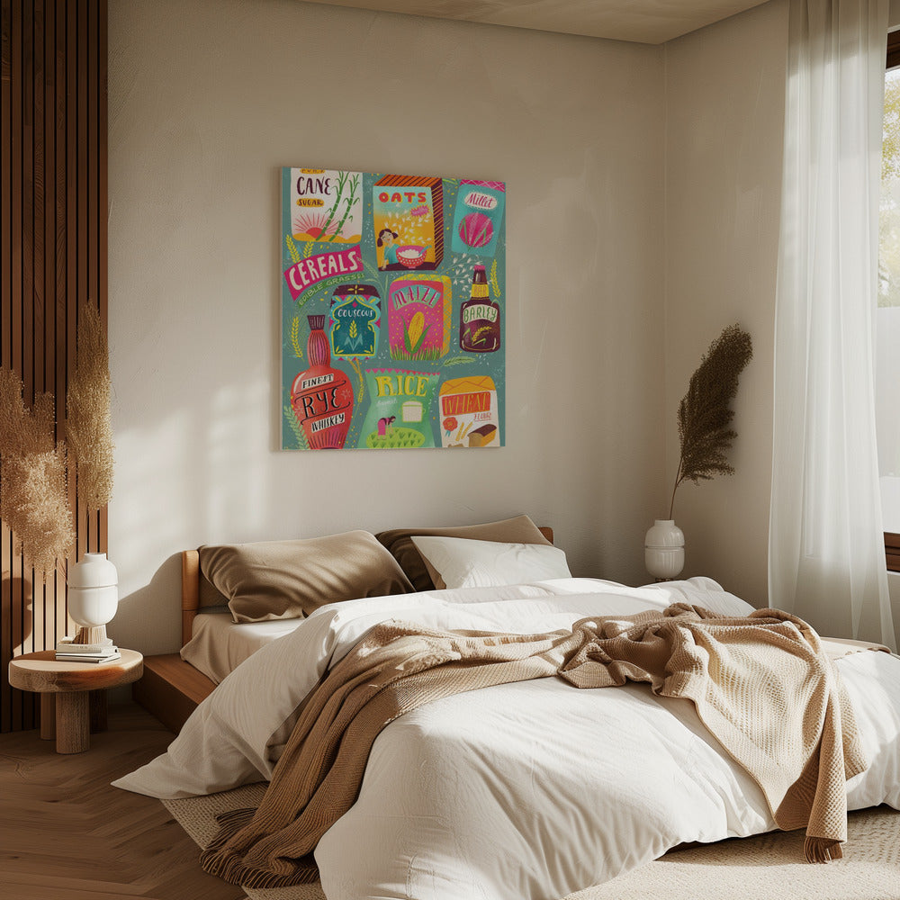 Colorful Cereal Chart | Canvas