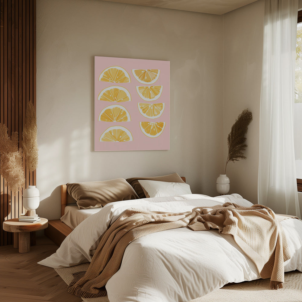Sliced Lemons | Canvas