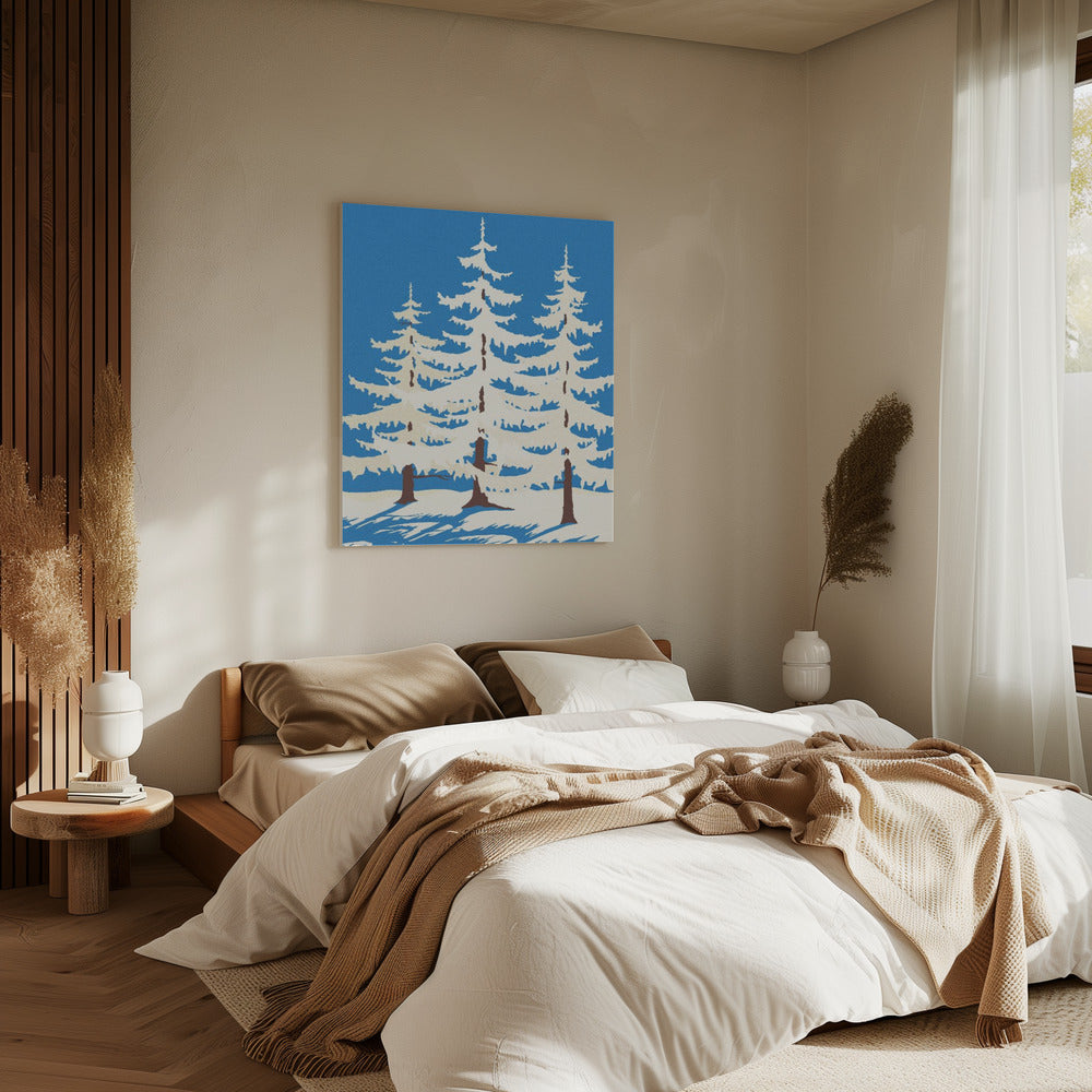 Harz Winter Trees | Canvas