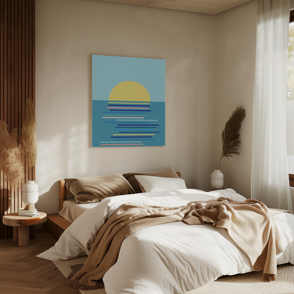 Sunrise In Ahrenshoop | Canvas