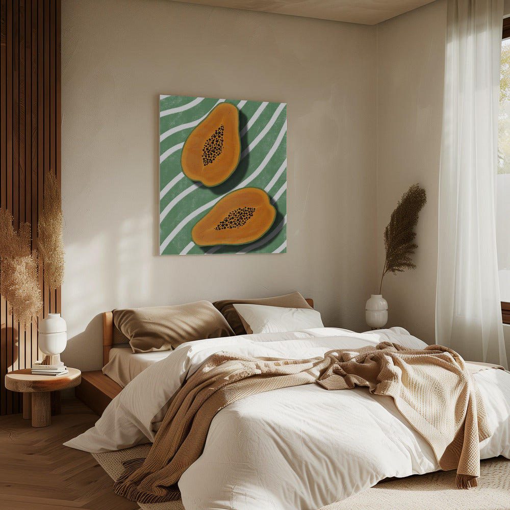 Papayas | Canvas