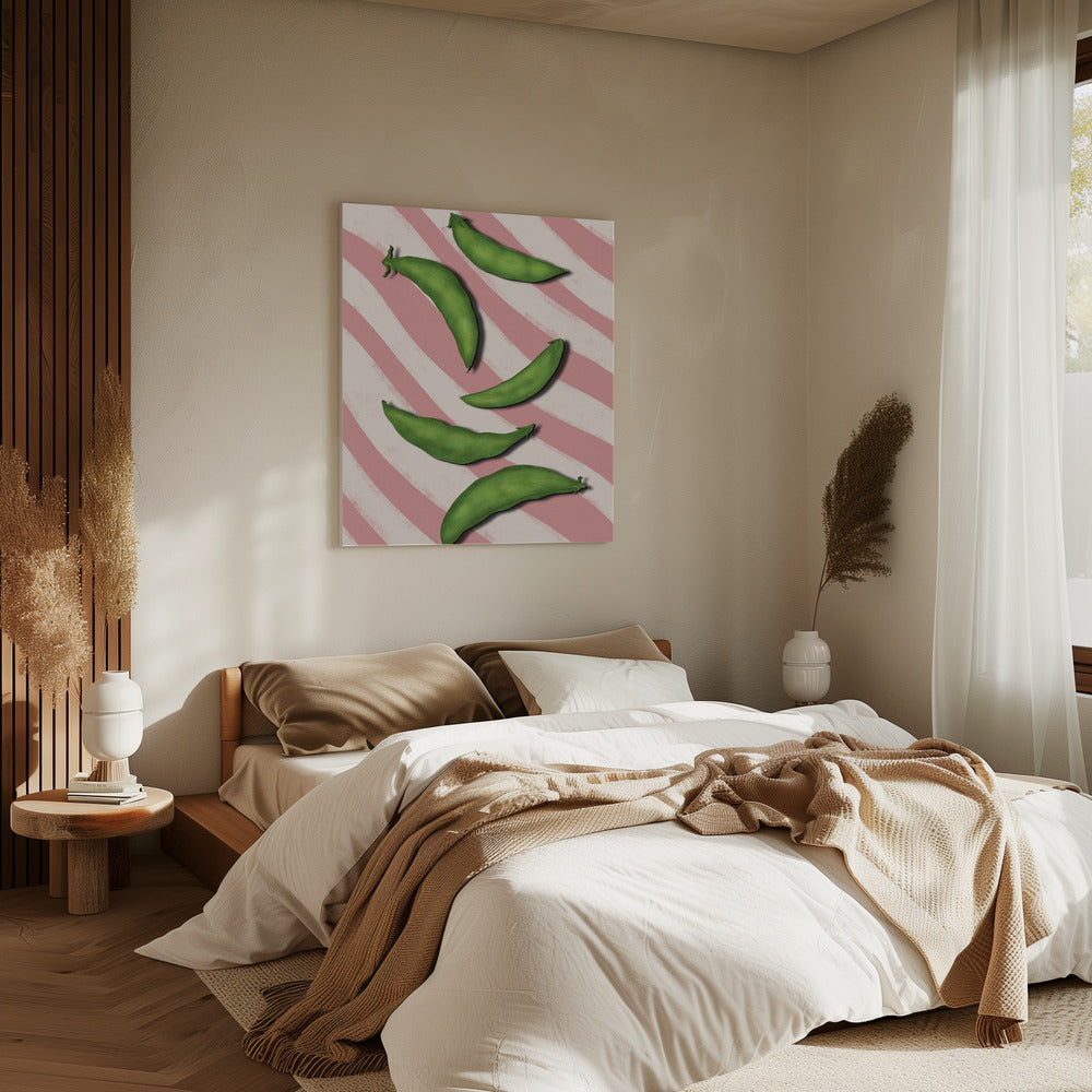 Sugar snap peas | Canvas