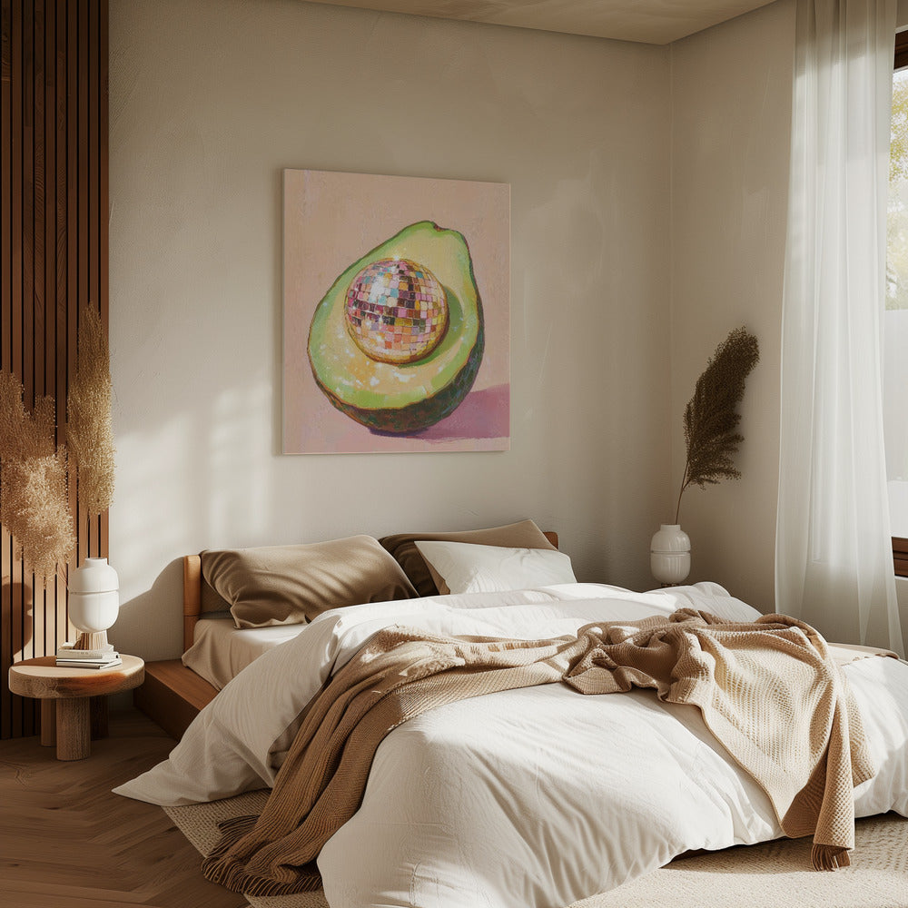 Disco Avocado Delight | Canvas
