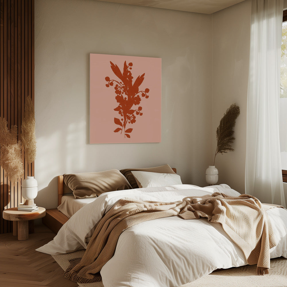 Floral Silhouette 8 | Canvas