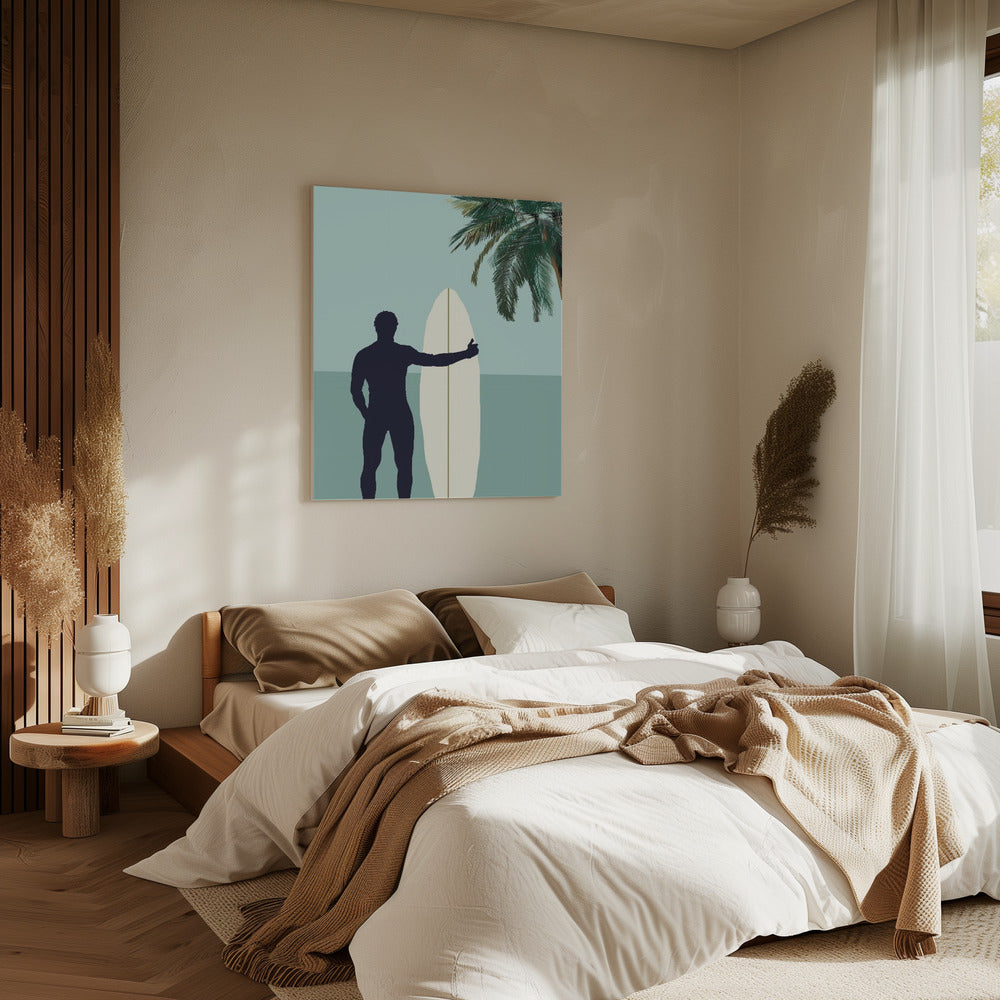 Surf Blue 1 | Canvas
