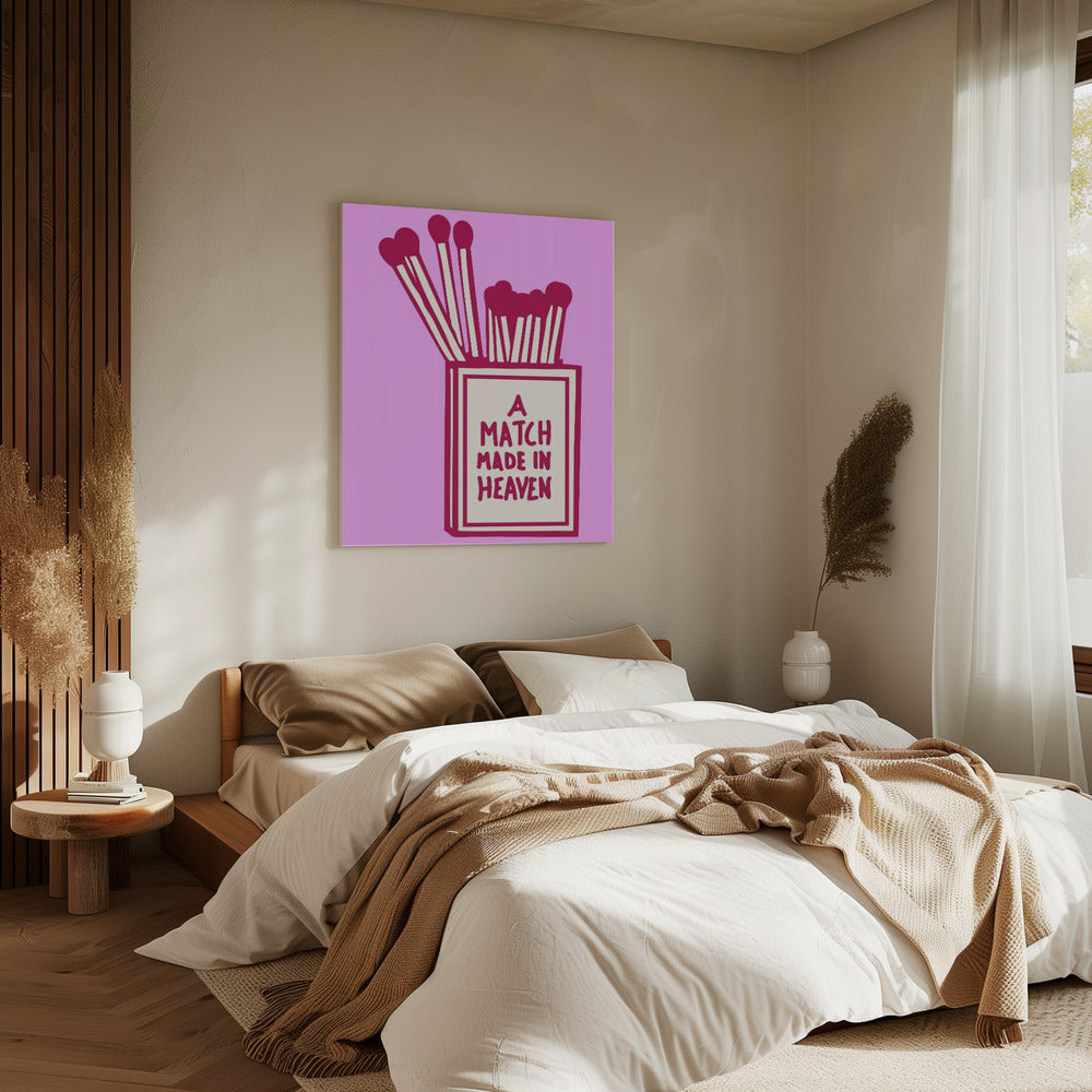 Matchbox With Matchsticks | Canvas