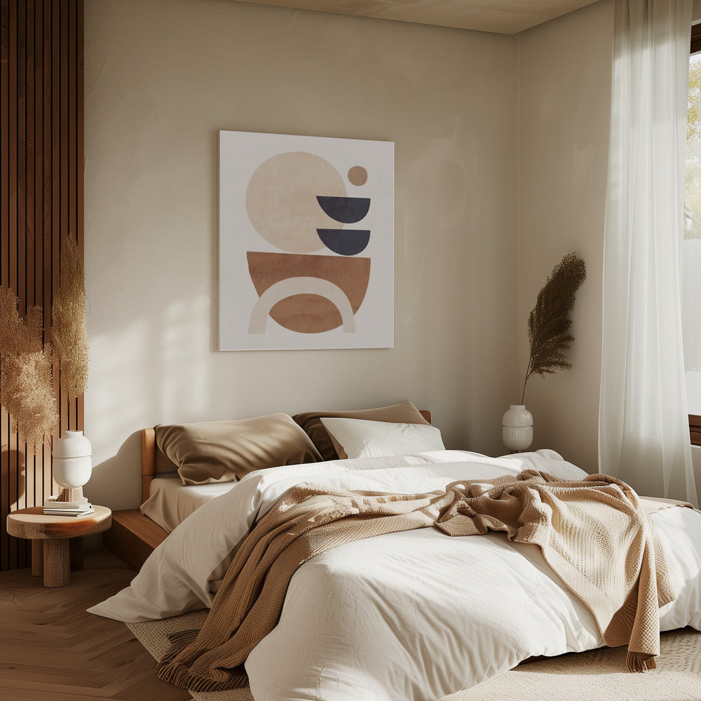 Abstract Minimal Shapes | Canvas