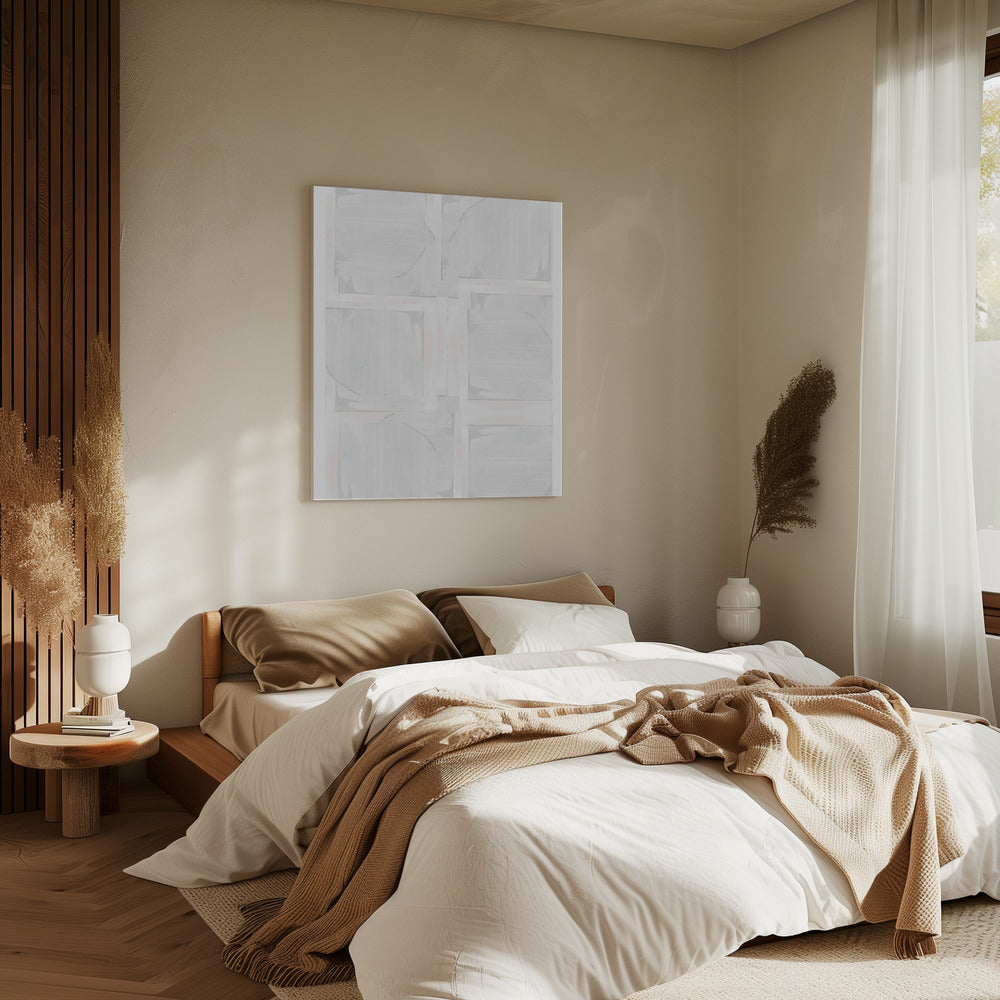 White Shapes | Canvas