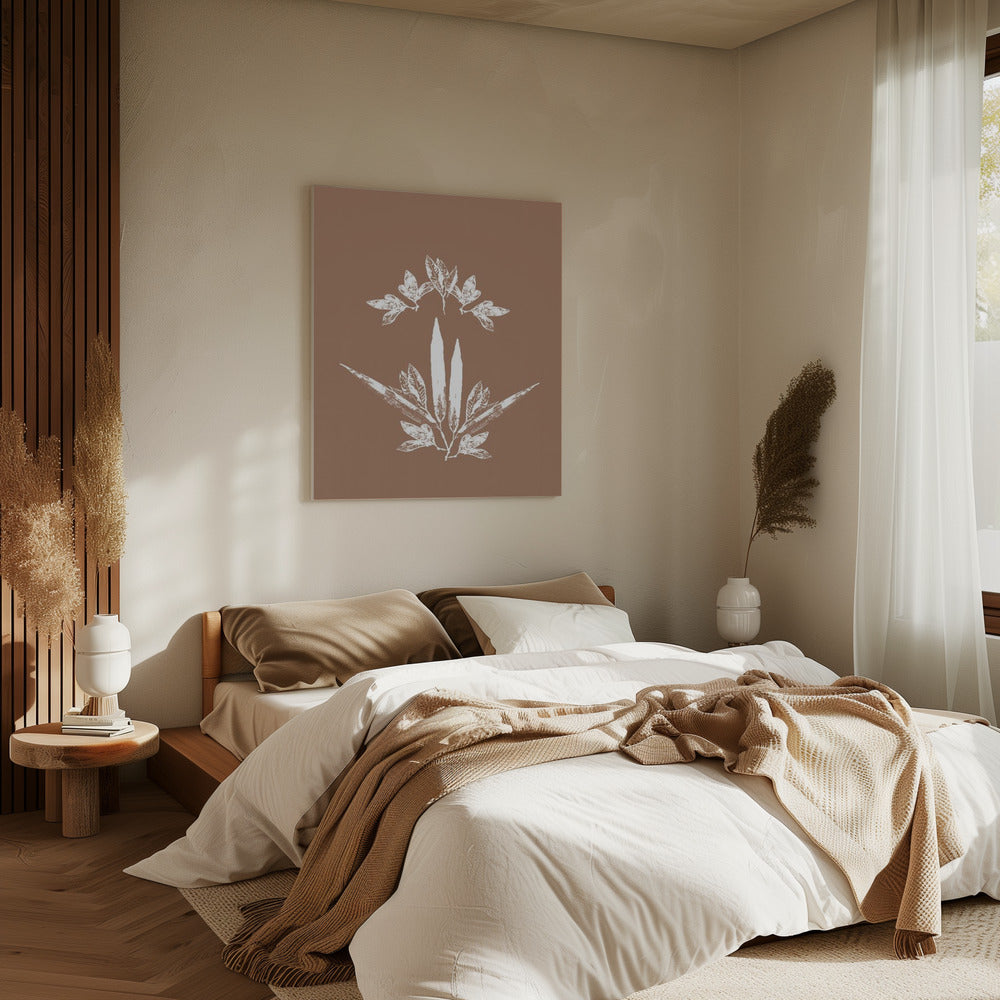 Leafy Emblem Design | Canvas