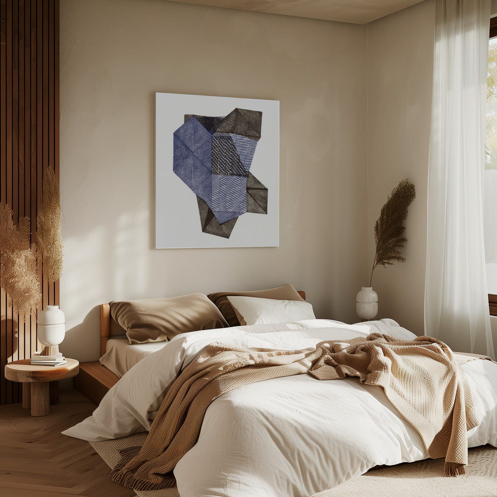 Polygonal shape XV. | Canvas