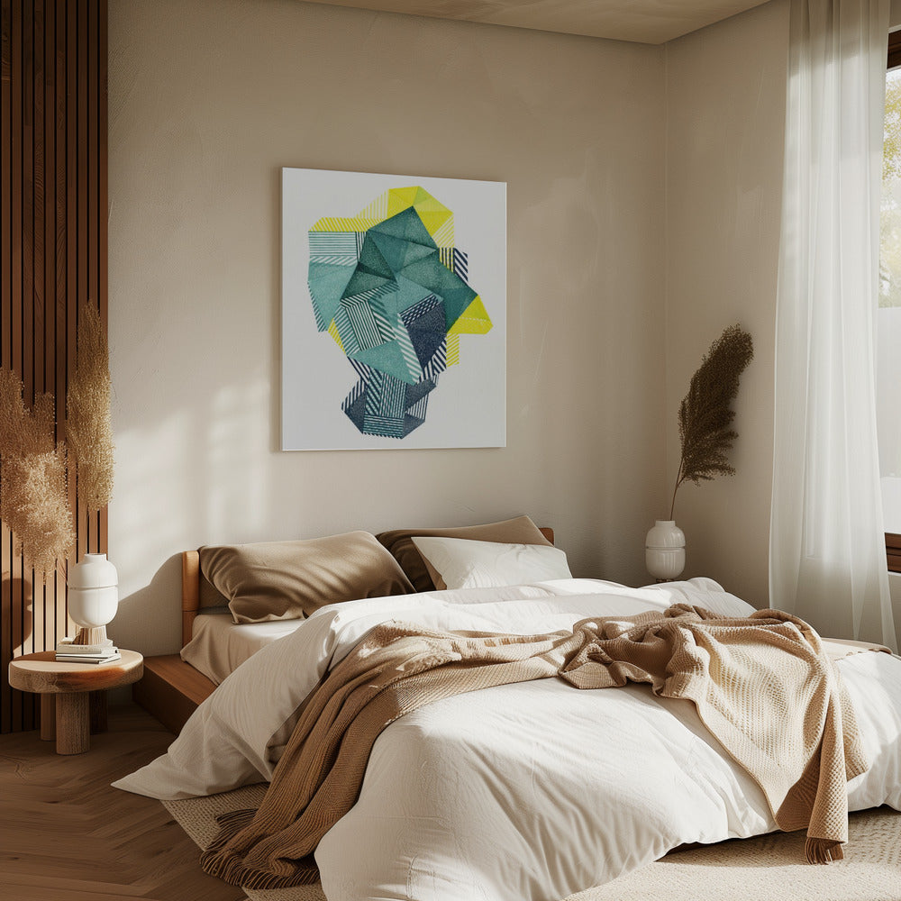 Polygonal Shape V. | Canvas