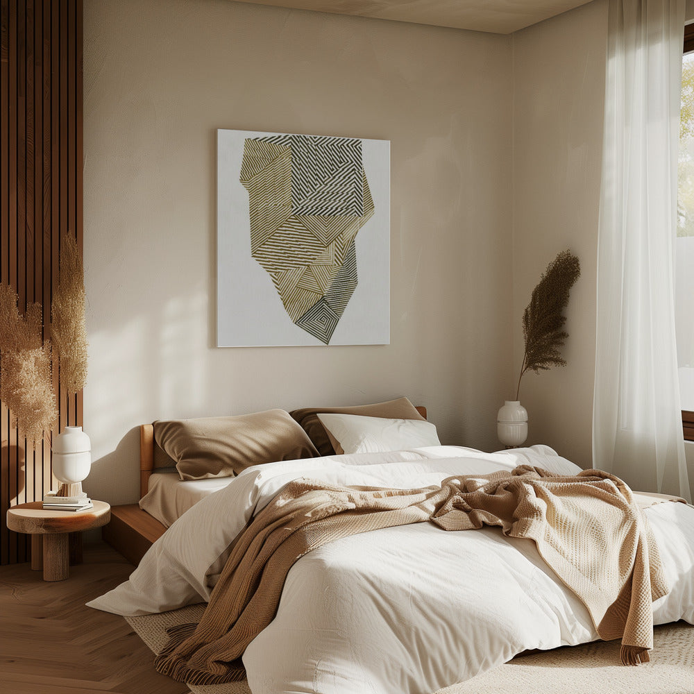 Polygonal shape II. | Canvas