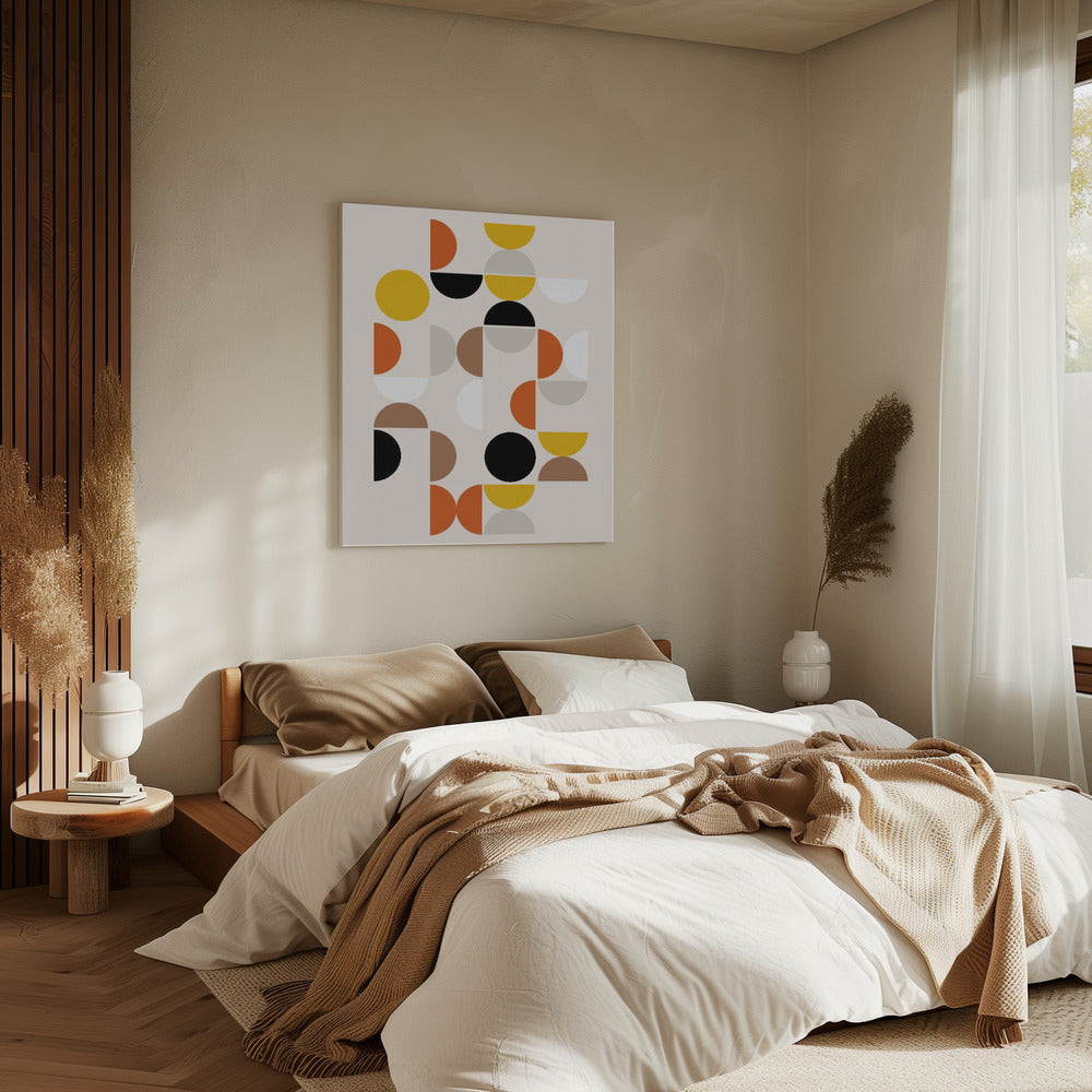 Mid Century Pattern | Canvas