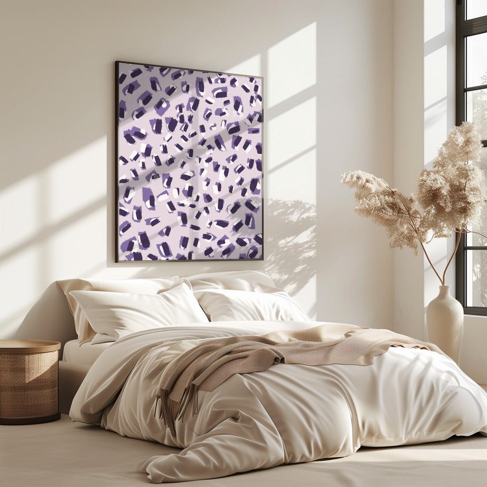 Violet Confetti | Poster