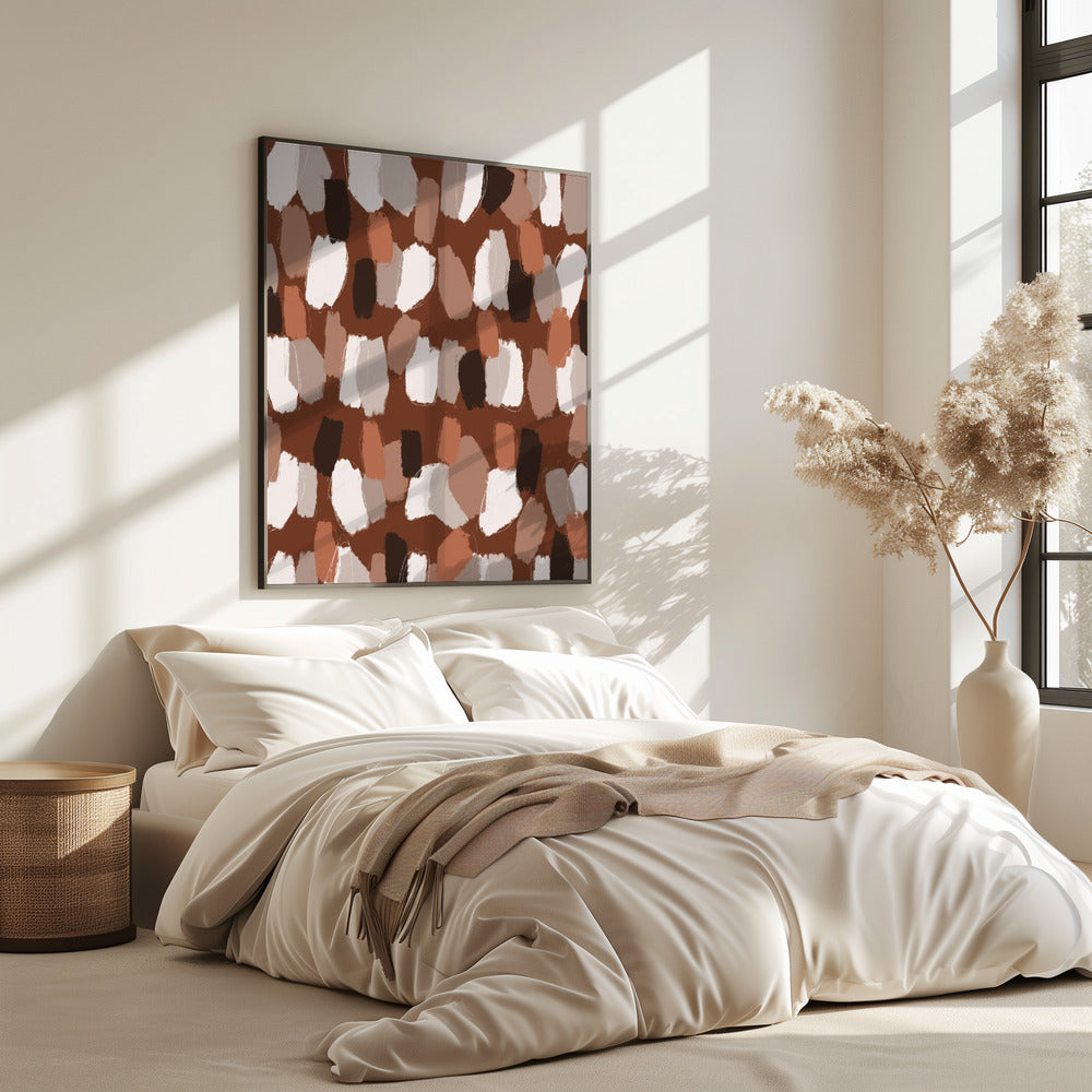 Earthy Brushstrokes | Poster