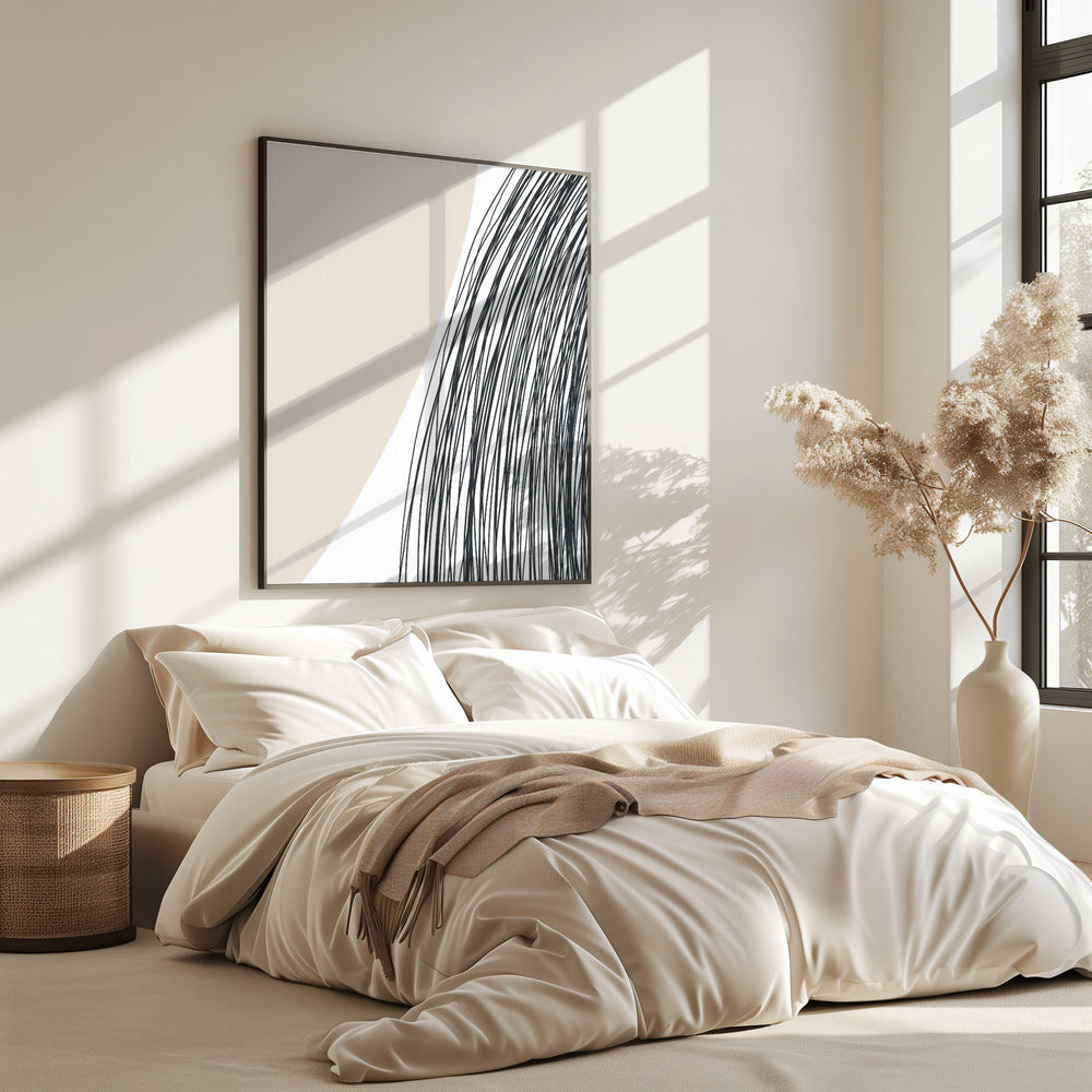 Curved Lines Harmony | Poster