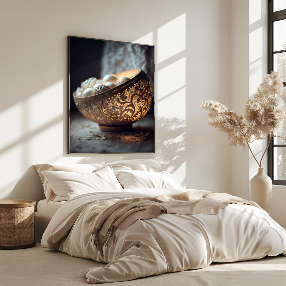 Luminous Lace Bowl | Poster