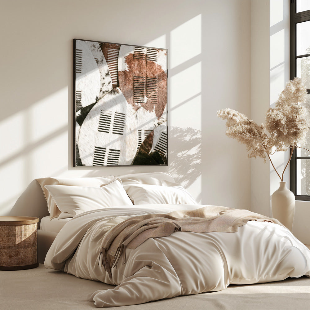 Tribal Hide Shields | Poster