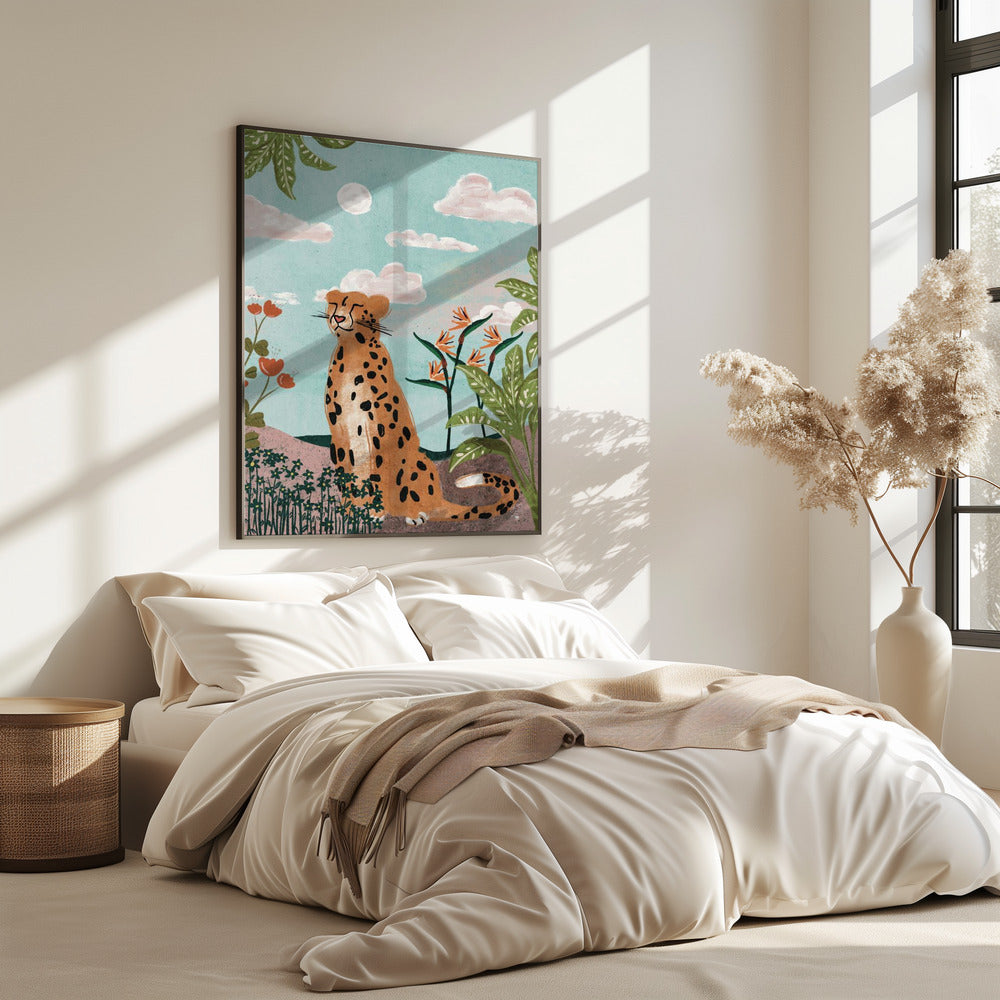 Leopard In Jungle  Erum Khalili.png | Poster