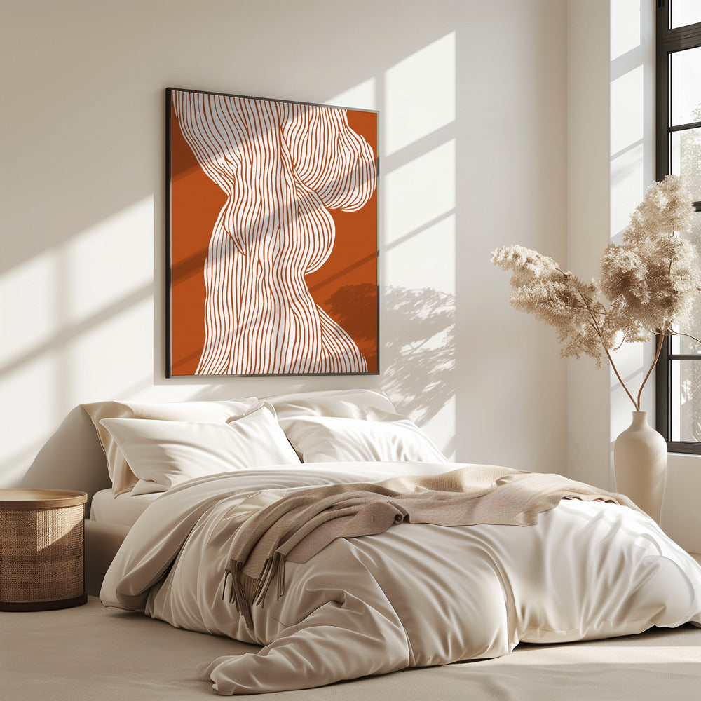 Curved Line Dance | Poster