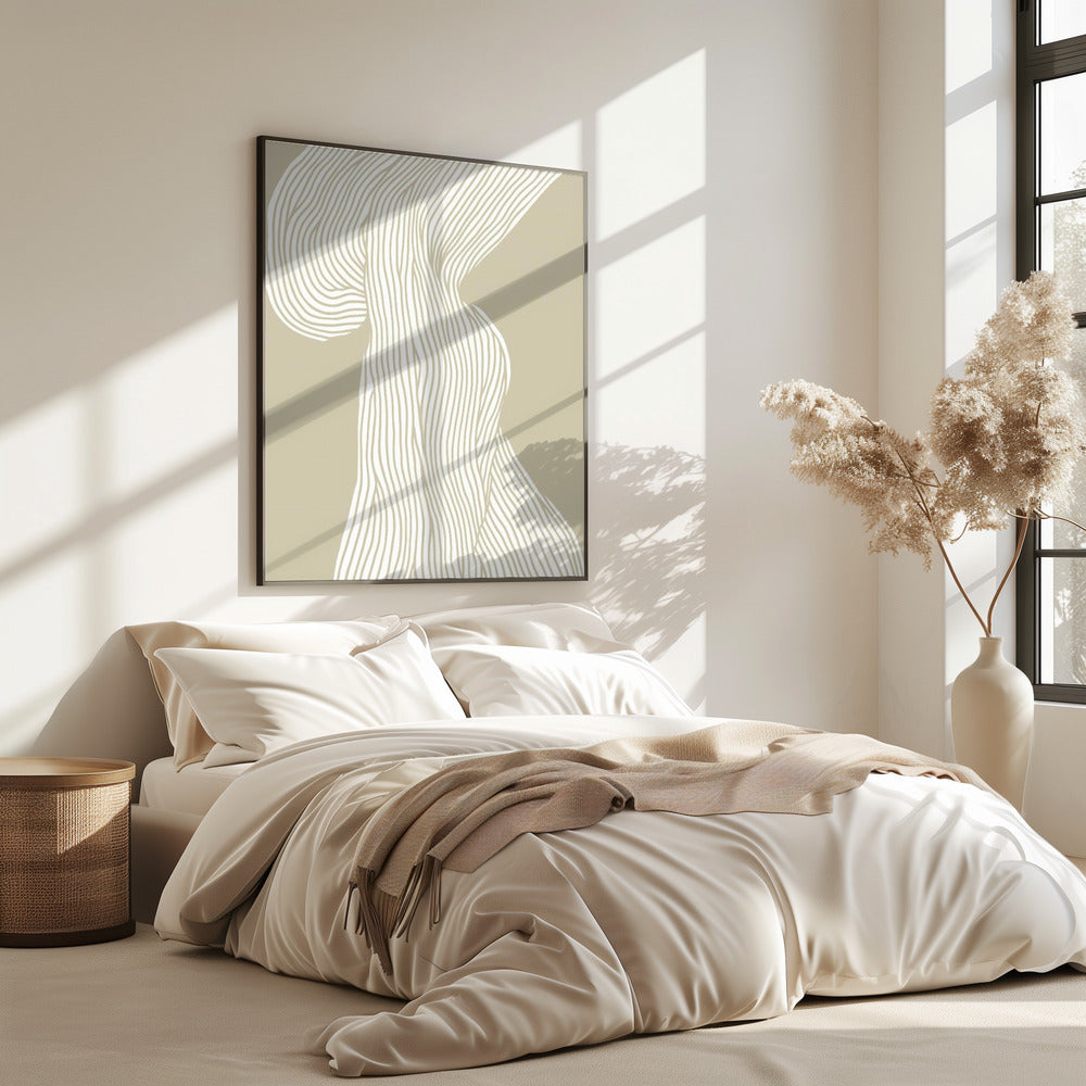 Flowing Lines Canvas | Poster