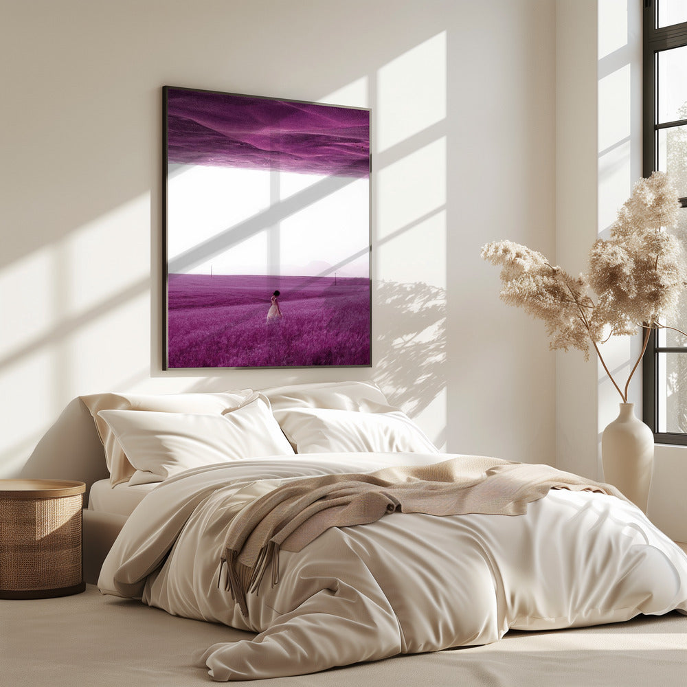Purple Fields | Poster