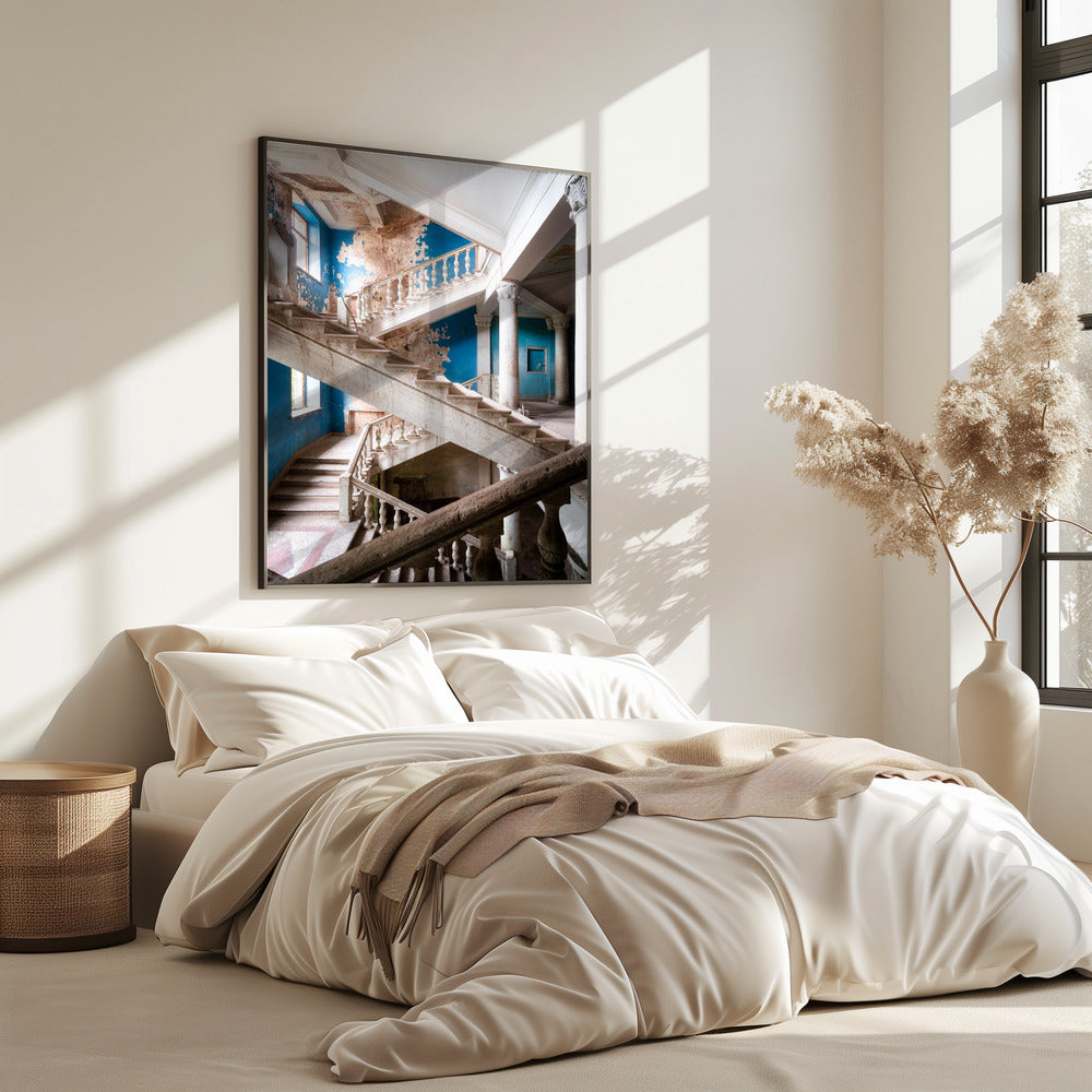Blue Staircase | Poster