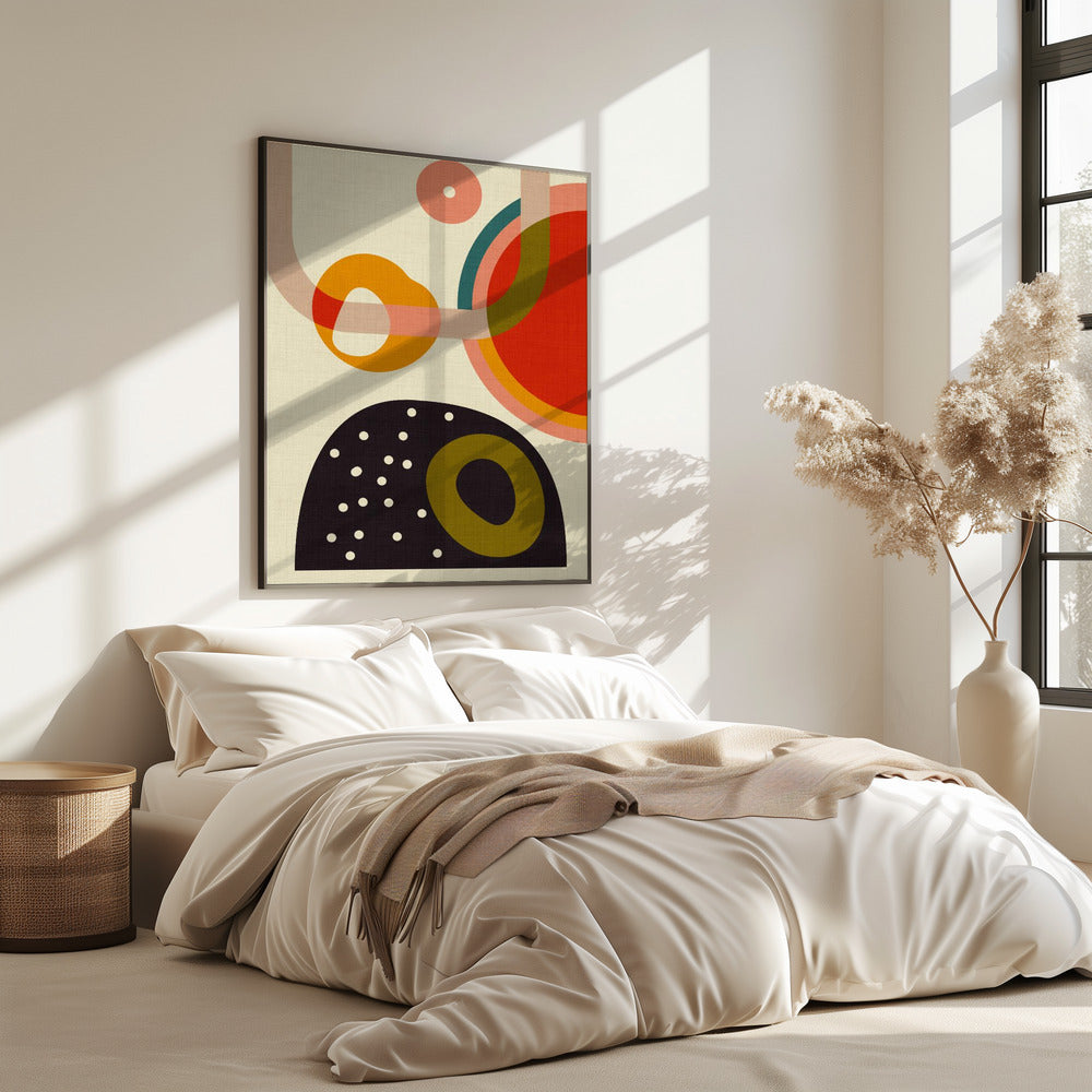 Mid Century Cirque 4 Kopie | Poster