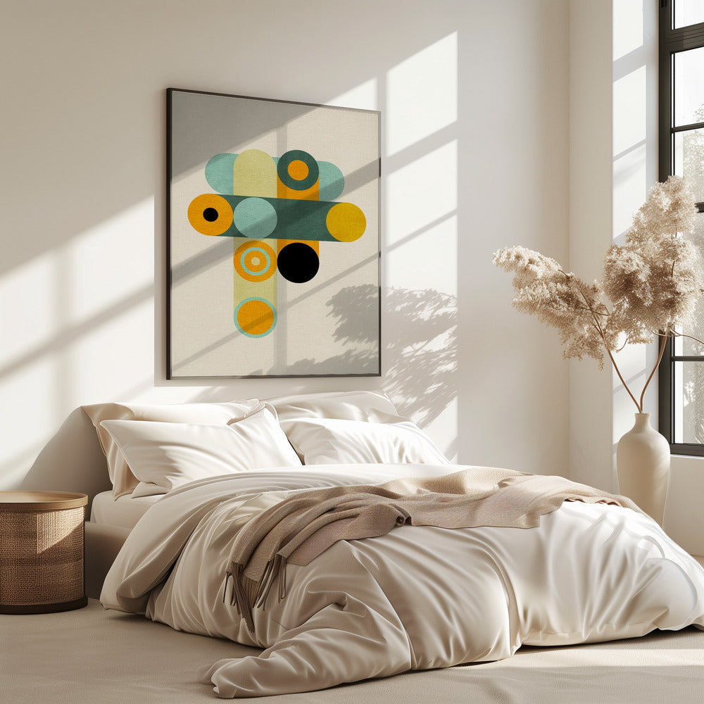 Rainbow Plus Shapes9 | Poster