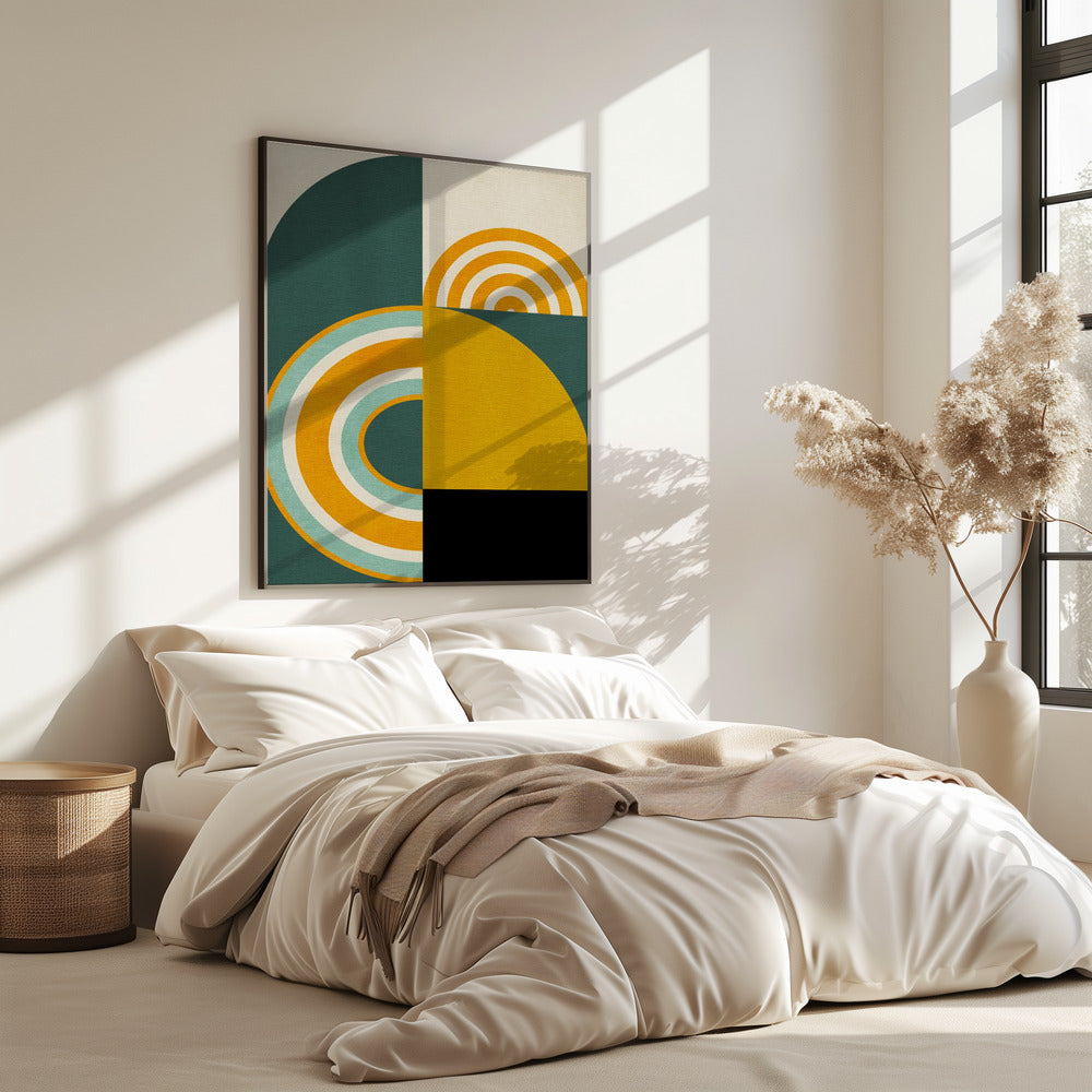 Rainbow Plus Shapes8 | Poster