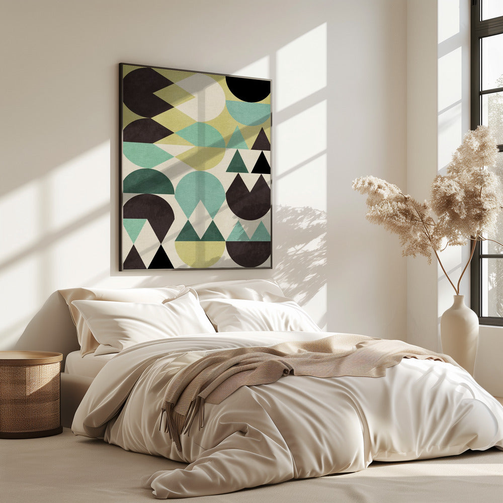 Rainbow Plus Shapes6 | Poster