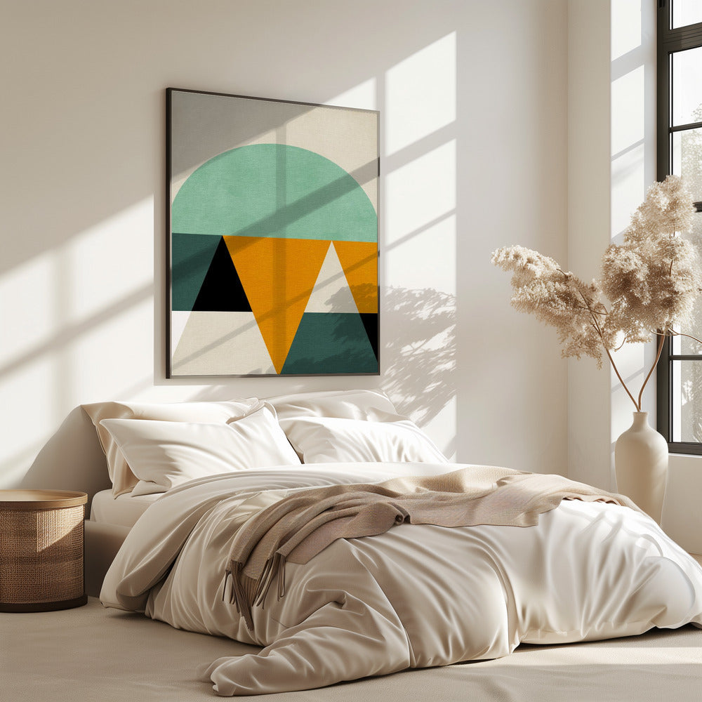 Rainbow Plus Shapes4 | Poster
