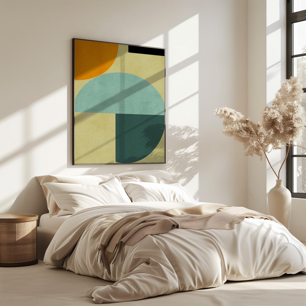 Rainbow Plus Shapes3 | Poster
